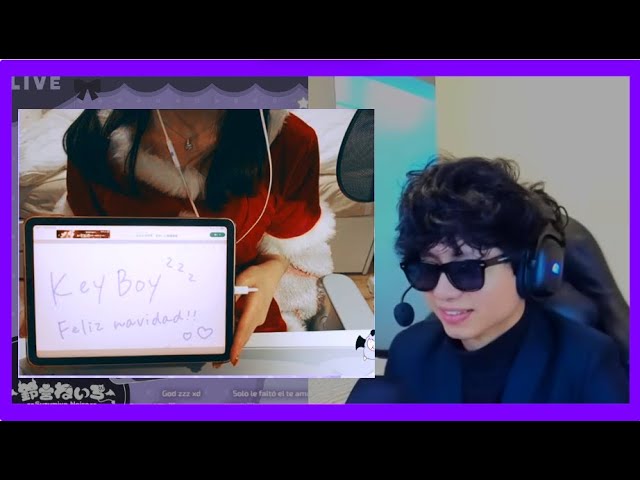 Neiro IRL Christmas + Surprise Gift for Key Boy