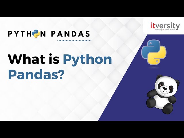What is Python Pandas? | Python Pandas Series | Data Engineering