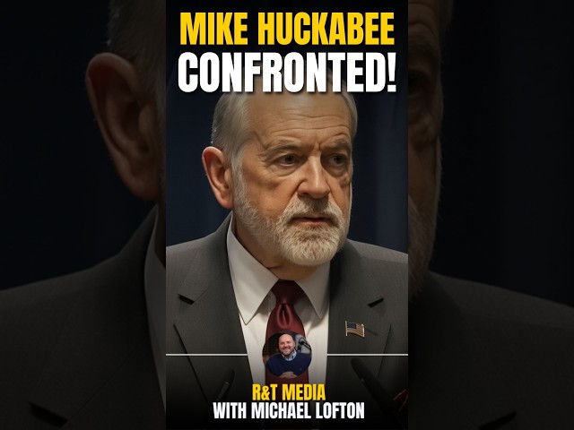 Mike Huckabee Confronted By Reporter