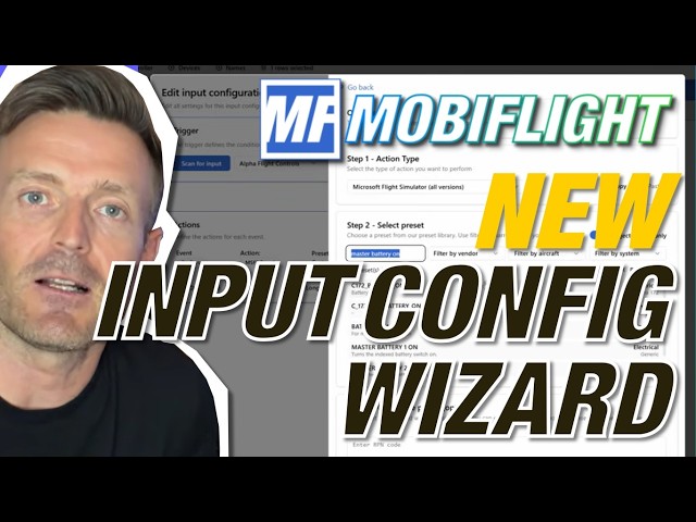 Quick Look at new Input Config Wizard - MobiFlight v11.2