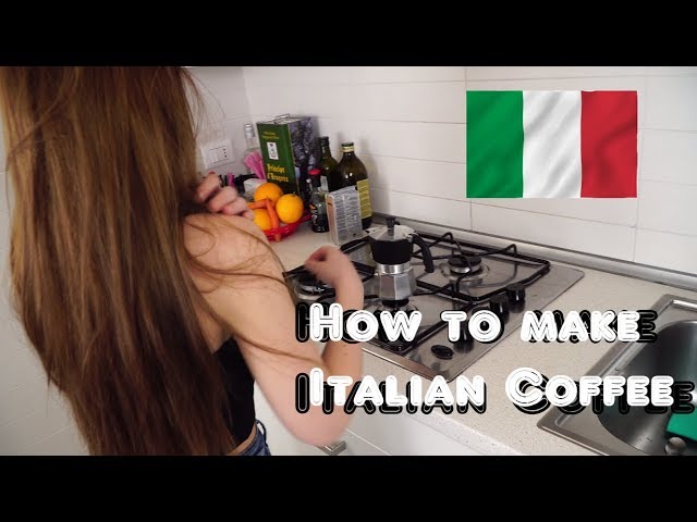 How to make Italian coffee? EASY Italian home coffee making tutorial