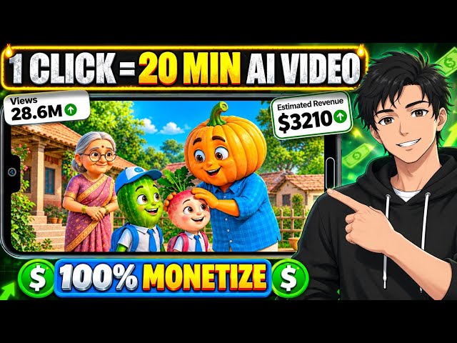 How to Make Long AI Videos (20 Min) Using Just 1 Prompt🔥|| By Rabian nex