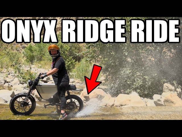 FINALLY Back On The ONYX RCR 80 - This One Has THRILL Tune (Ridge Ride Out)