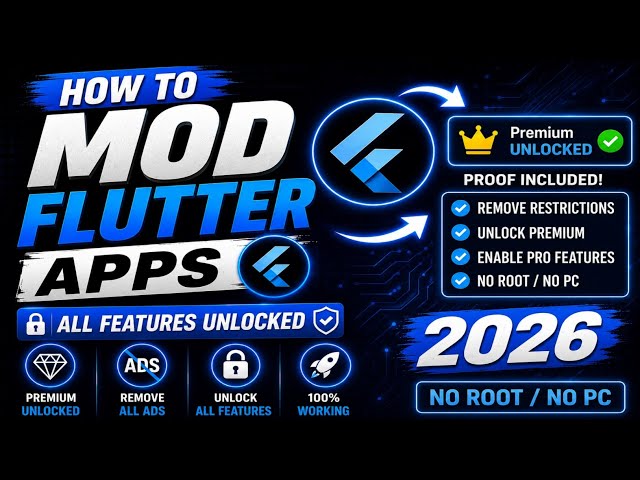 How to Mod Flutter Apps With MT Manager | No Root, No PC