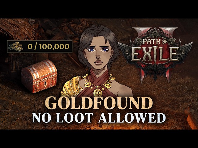 Can you beat Path of Exile 2 without picking up ANY LOOT? - Path of Exile 2 Goldfound Ep.1