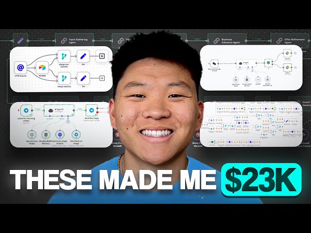 How I Sold These 4 AI Agents for $23,000 (as a beginner)