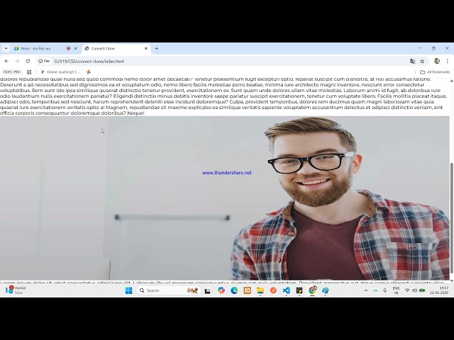 Overflow in CSS