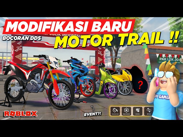 AKHIRNYA ADA MOTOR TRAIL MODIFIKASI MOTOR DRAG BARU !! BOCORAN RDID UPDATE KEMERDEKAAN - Roblox