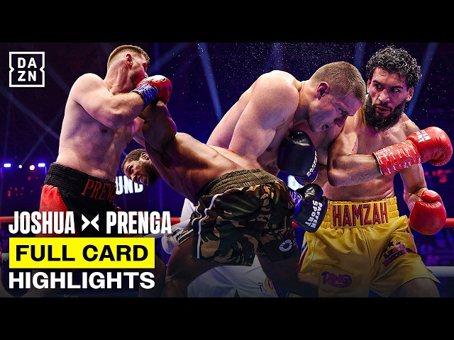 FULL CARD HIGHLIGHTS | Anthony Joshua vs. Kristian Prenga