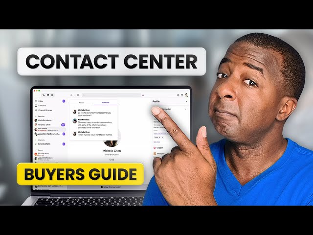 Contact Center Software Buyers Guide 2025