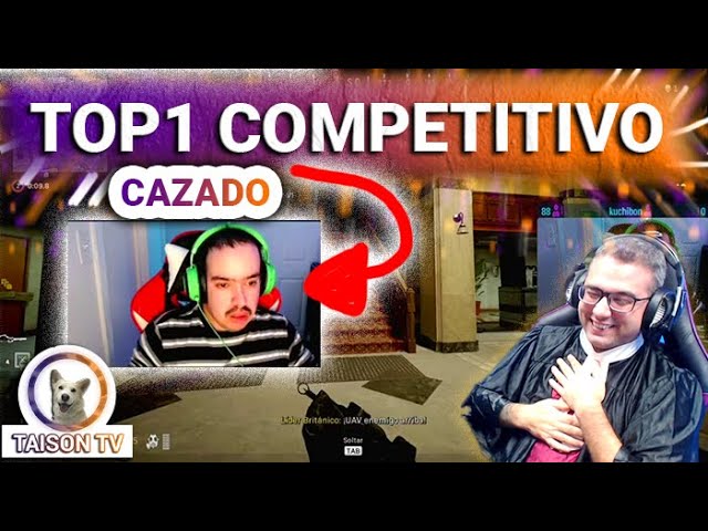 El Top 1 de Competitivo en Warzone Cazado, Me hace llorar de la risa.