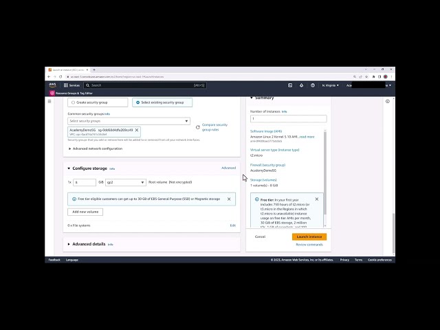 AWS Academy Cloud Foundations - Module 6 - Part 1