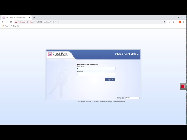 How to configure Web VPN feature or  clientless SSL VPN solution on checkpoint firewall