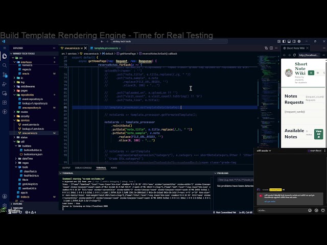 🔴 Live :: Coding my own hobby project | Typescript