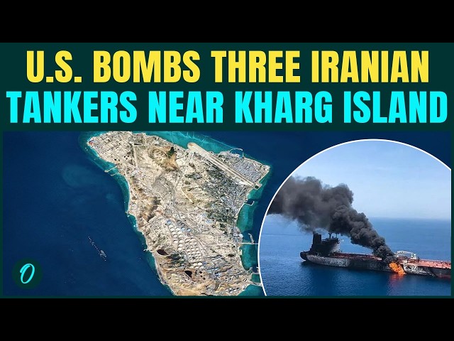 Kharg Island In FLAMES! U.S. BURNS 3 Iranian Tankers After Cruise Missile Hit ; IRGC Vows Revenge
