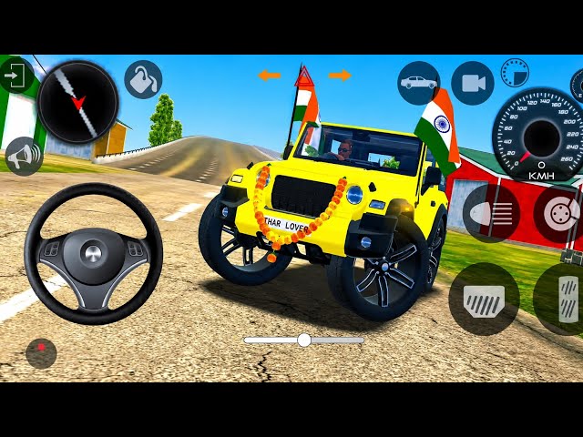 Modified Mahindra Thar Car Games: Indian Cars (Gadi Wala Game) - Car Game Android Gameplay 2026