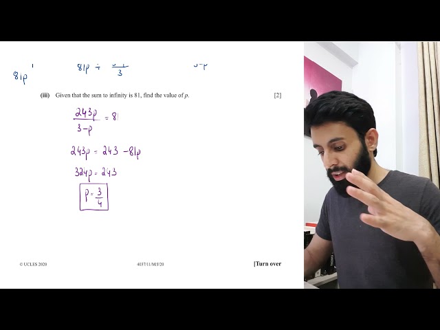 O level Add Math - AP-GP (Notes and Past Paper Solutions)