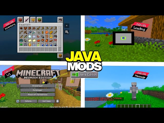 ✨“This Addon Turns Minecraft PE Into Java Edition!”