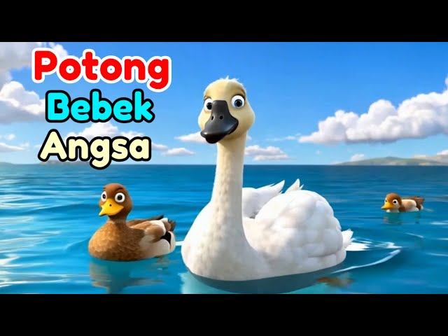 Potong Bebek Angsa 🪿 Bebek Berenang Lucu ~ Bebek Warna Warni ~ Lagu Anak Indonesia Populer