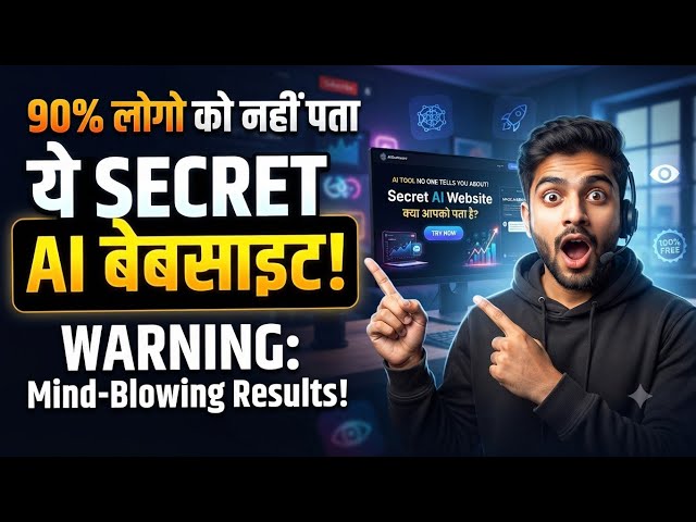 Hidden AI Tools: That Will Change How You Work | Secret AI Tools You Didn't Know