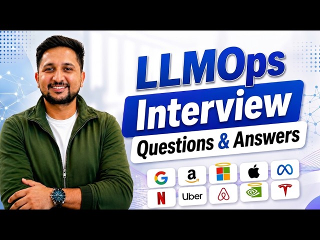 LLMOps Interview Questions Asked at FAANG in 2026 (MLflow, LangSmith, Monitoring) — FREE PDF