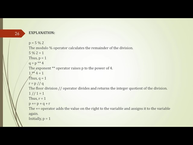 PREETI ARORA CLASS 11 INFORMATICS PRACTICES (065) CHAPTER 3 PYTHON PROGRAMMING FUNDAMENTALS SOLUTION