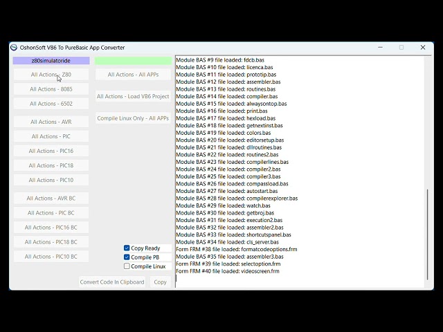 OshonSoft VB6 Apps Suite to PureBasic - AI-Assisted Software Preservation | Build Week 2026