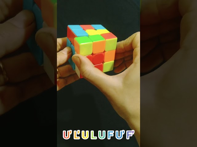 #rubikscubetutorial 3rd step to solve Rubiks cube