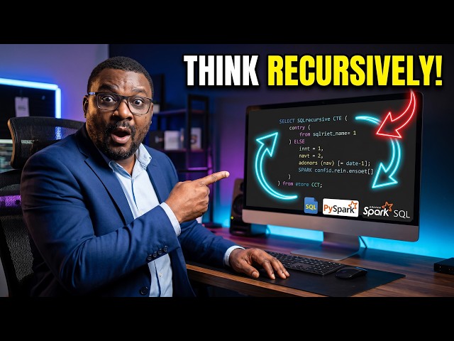 Data Engineer | Code Recursively in SQL | PySpark | SparkSQL - 2026