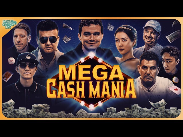 MEGA CASH MANIA! Alan Keating, Peter, Britney, Turbo! $100K Buy-In! $500/1K!