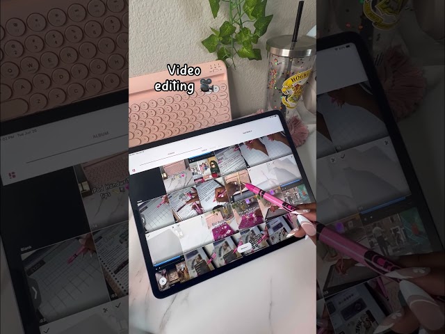 Video editing on my iPad #inshot #ipadapps #appleproducts #ipad