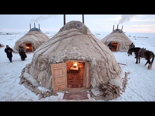 How The Mongols Tribes Built Gers To Stay Warm In –50°C Winters | Survival Documentary