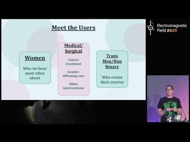 Menopause.exe:running_with_limited_resources "Hacking the Hormonal System Update" - EMF 2026