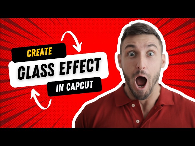 ✨ Create a Realistic Glass Effect in CapCut PC (Easy Tutorial)