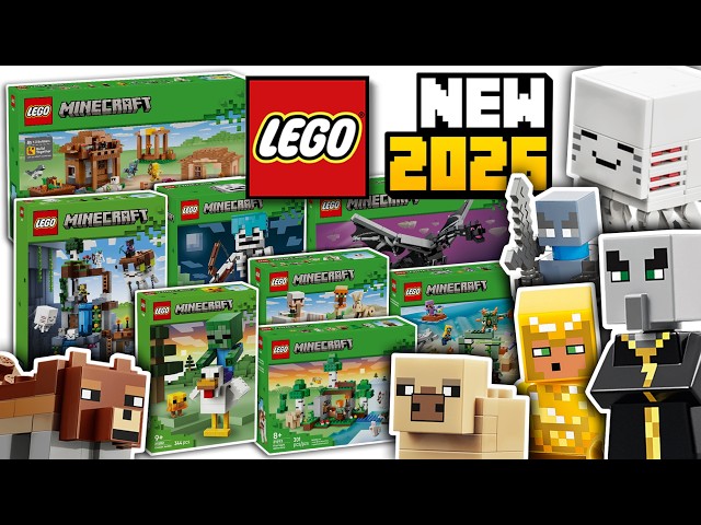 LEGO Minecraft Summer 2026 Sets OFFICIALLY Revealed
