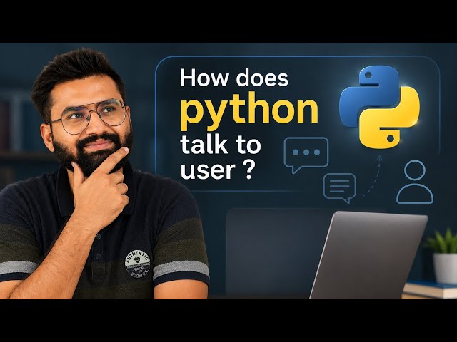 Without input() Python Program is Useless! 😱 (Every Beginner Must Know)