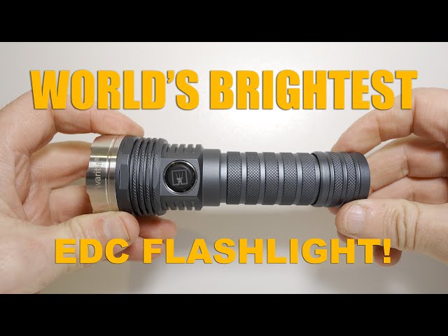 Nightwatch Avaritia A54U - 22,000 lumens flashlight!!!  *fault risk, read description.