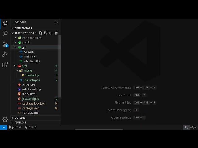 React Testing | 03.12 - Project Setup Vite And Jest