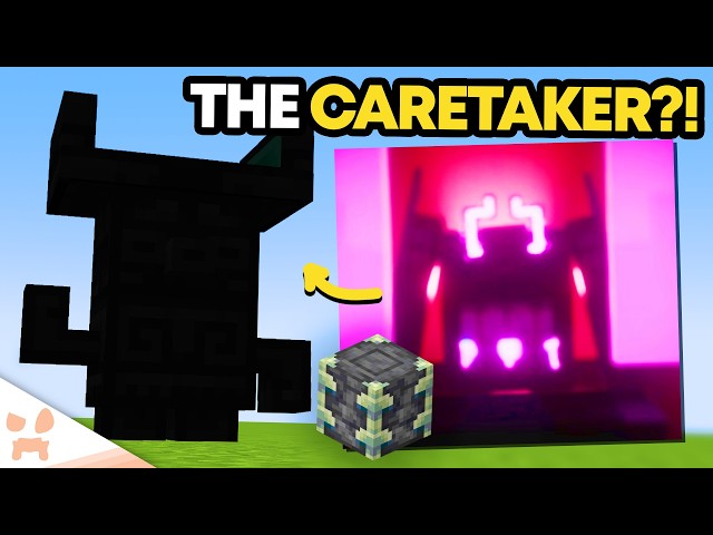 MINECRAFT JUST REVEALED A NEW CARETAKER GOLEM + TWISTED WARDEN BOSS ARG?!