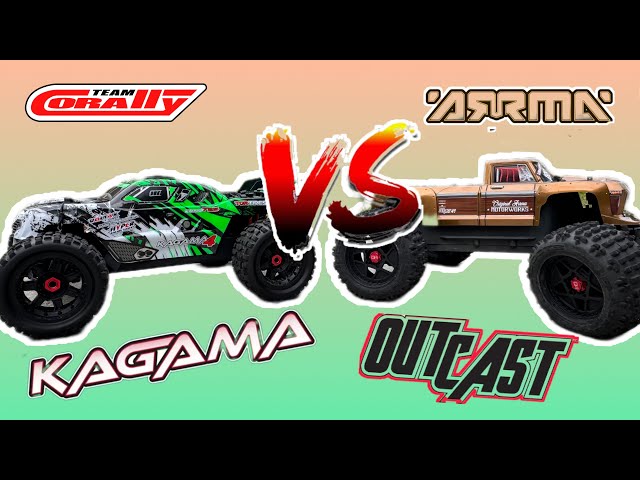 4S Team Corally Kagama vs Arrma Outcast 4S: EXTREME review! #Kagama4S