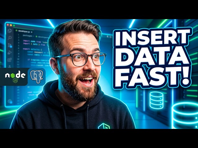 Create REST API with Node.js & PostgreSQL | INSERT Query, RETURNING & Validation