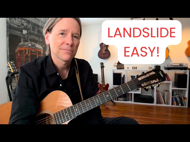 How to Play Landslide – EASY Fingerpicking Lesson for Beginners