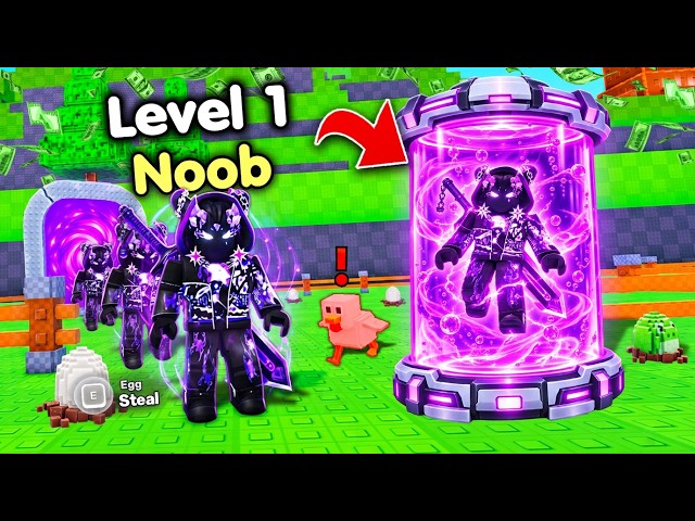 Starting Over as NOOB with OP SECRET in Clone To Steal Eggs! (Roblox)