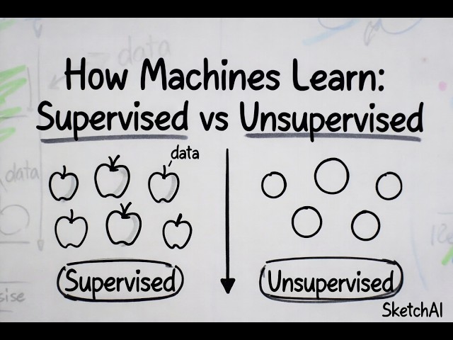 How Machines Learn: Supervised vs Unsupervised Learning Explained Simply