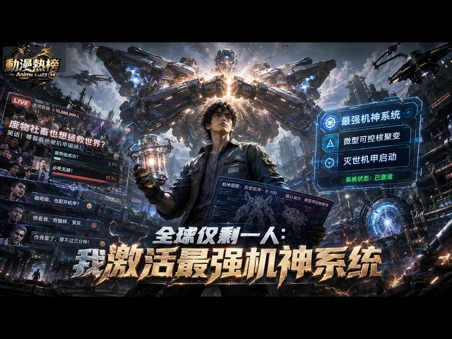 🔥【Multi SUB】Office Worker Mocked in Apocalypse Show, Builds Fusion Reactor & 100m Mecha!