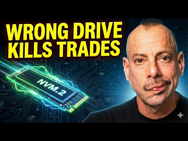 The Hard Drive Mistake Active Traders Keep Making | SSD vs HDD vs NVMe