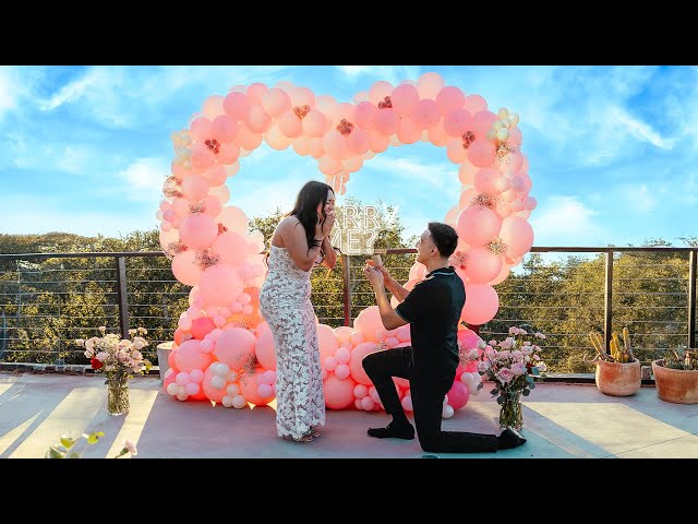 I PROPOSED TO THE LOVE OF MY LIFE *SHE CRIED*