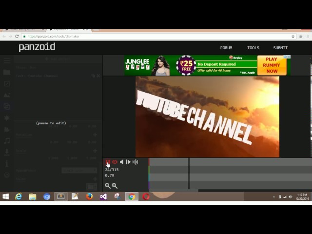 Build your Cool Video Intro