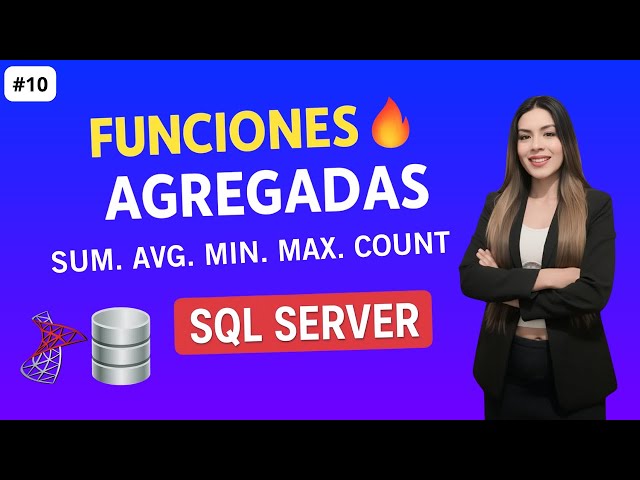 Aggregate Functions in SQL Server 🎓SUM, AVG, MIN, MAX, COUNT Explained Easily (for Beginners)