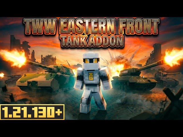 TWW Eastern Front Warfare Addon  | Minecraft Bedrock 1.21+